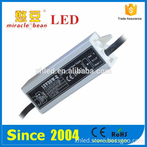 Waterproof Shell DC12V 3A Led Power Supply CE & RoHS 2 Years Warranty IP67 20W Led Driver